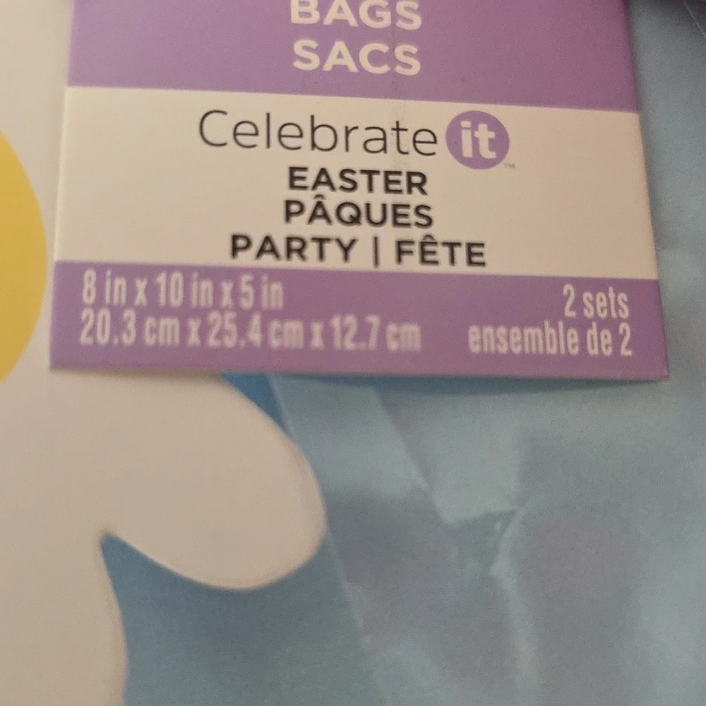 2 PACK EASTER GIFT BAGS